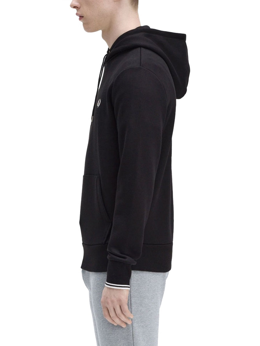 FRED PERRY Classic Hoodie - Size L
