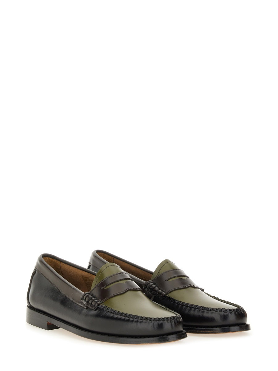 G.H. BASS Penny Loafers for Women - Classic Tricolour Design