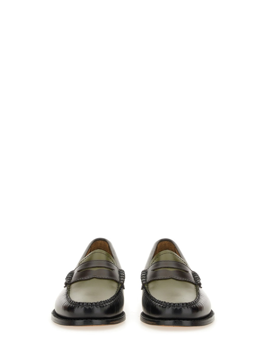 G.H. BASS Penny Loafers for Women - Classic Tricolour Design