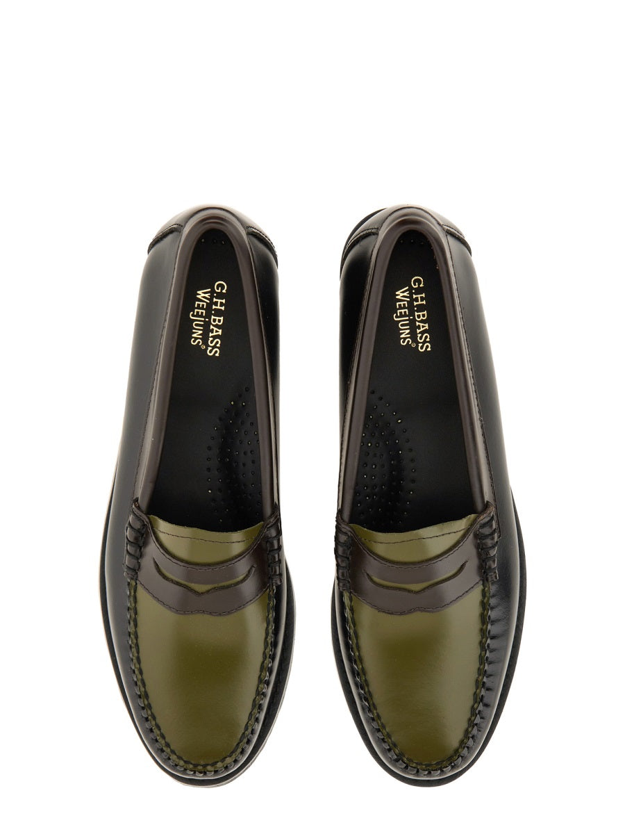 G.H. BASS Penny Loafers for Women - Classic Tricolour Design
