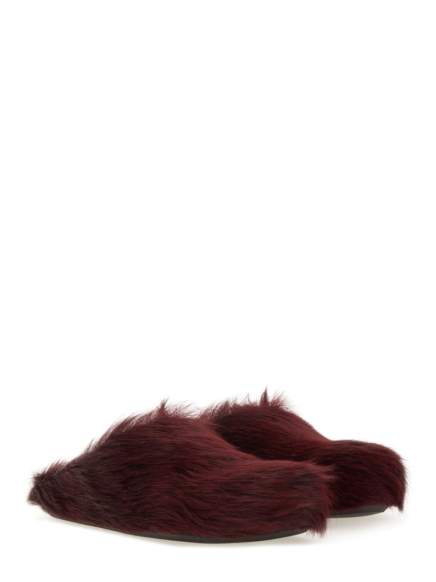 MARNI Luxurious Leather Sabot