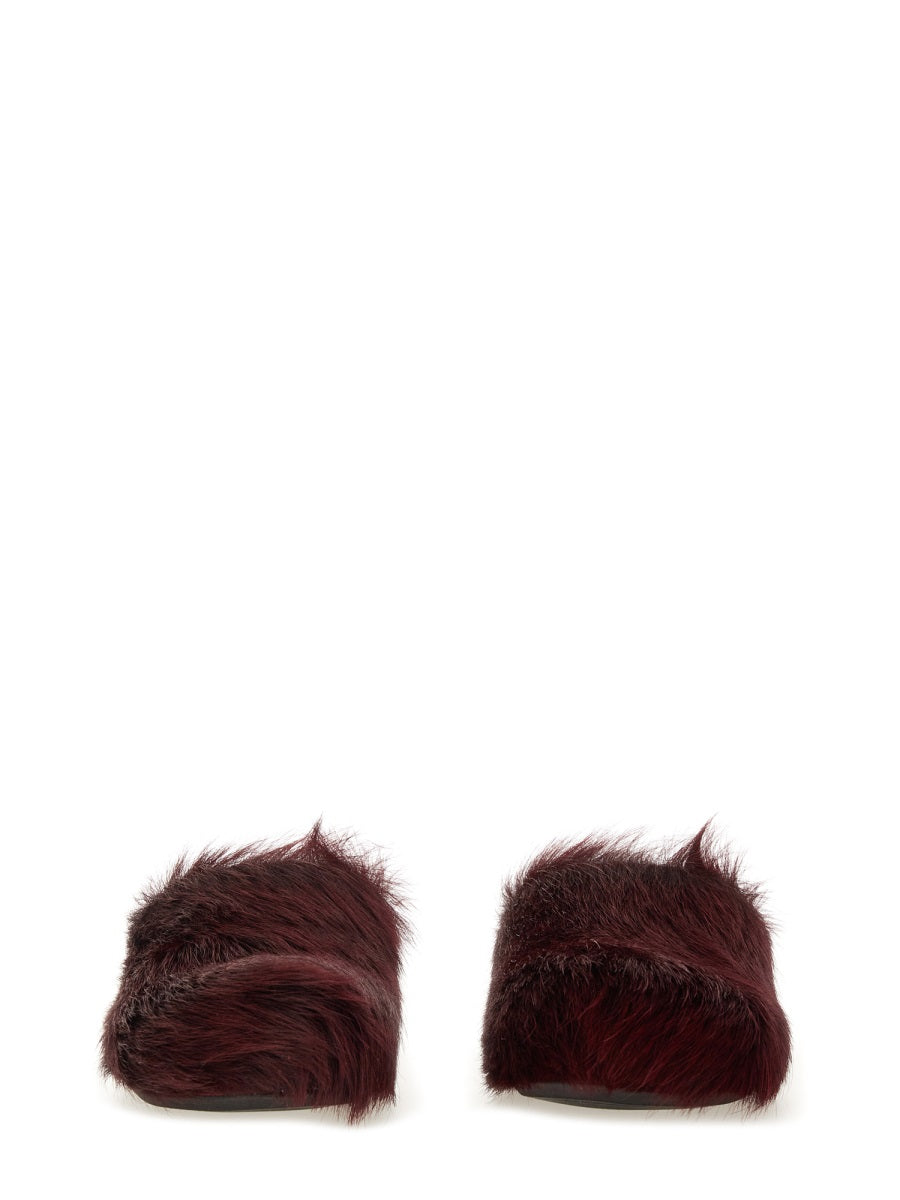 MARNI Luxurious Leather Sabot
