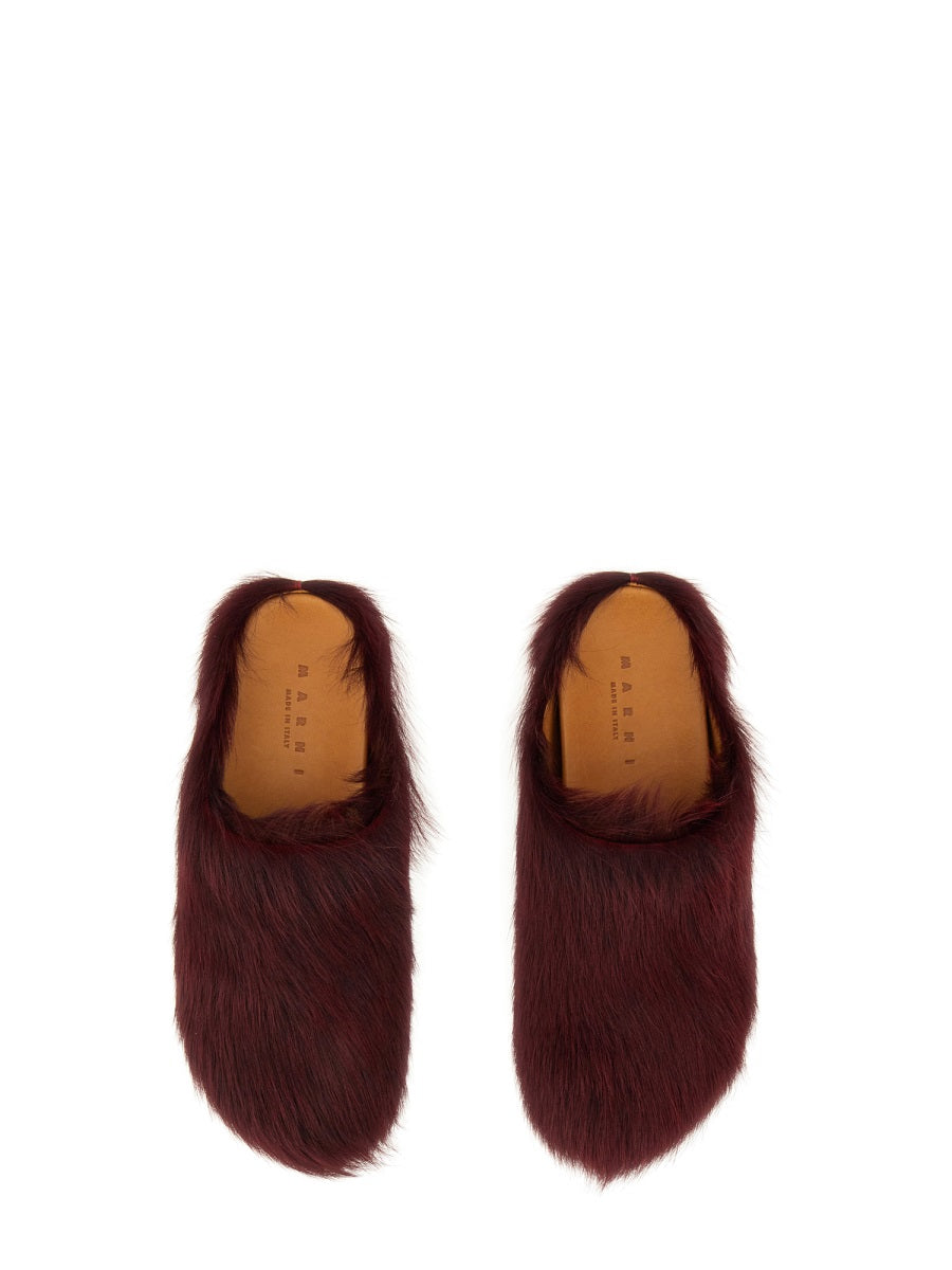MARNI Luxurious Leather Sabot