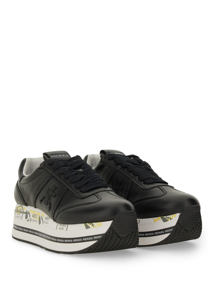PREMIATA Women's Leather Sneaker - Model BETH 7107
