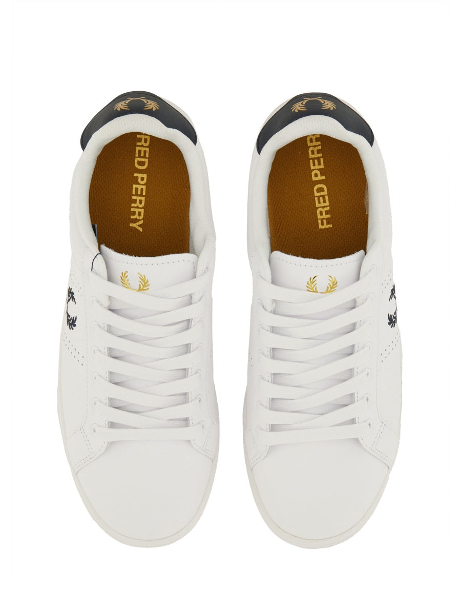 FRED PERRY Leather Sneakers for Men - FW25 Collection