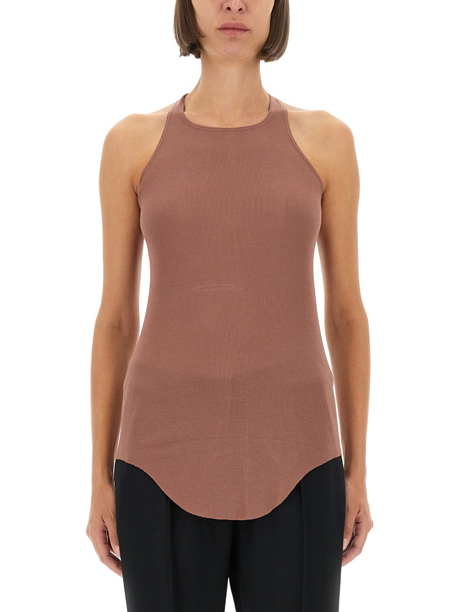 RICK OWENS LILIES Slim Fit Tank Top - Size 40