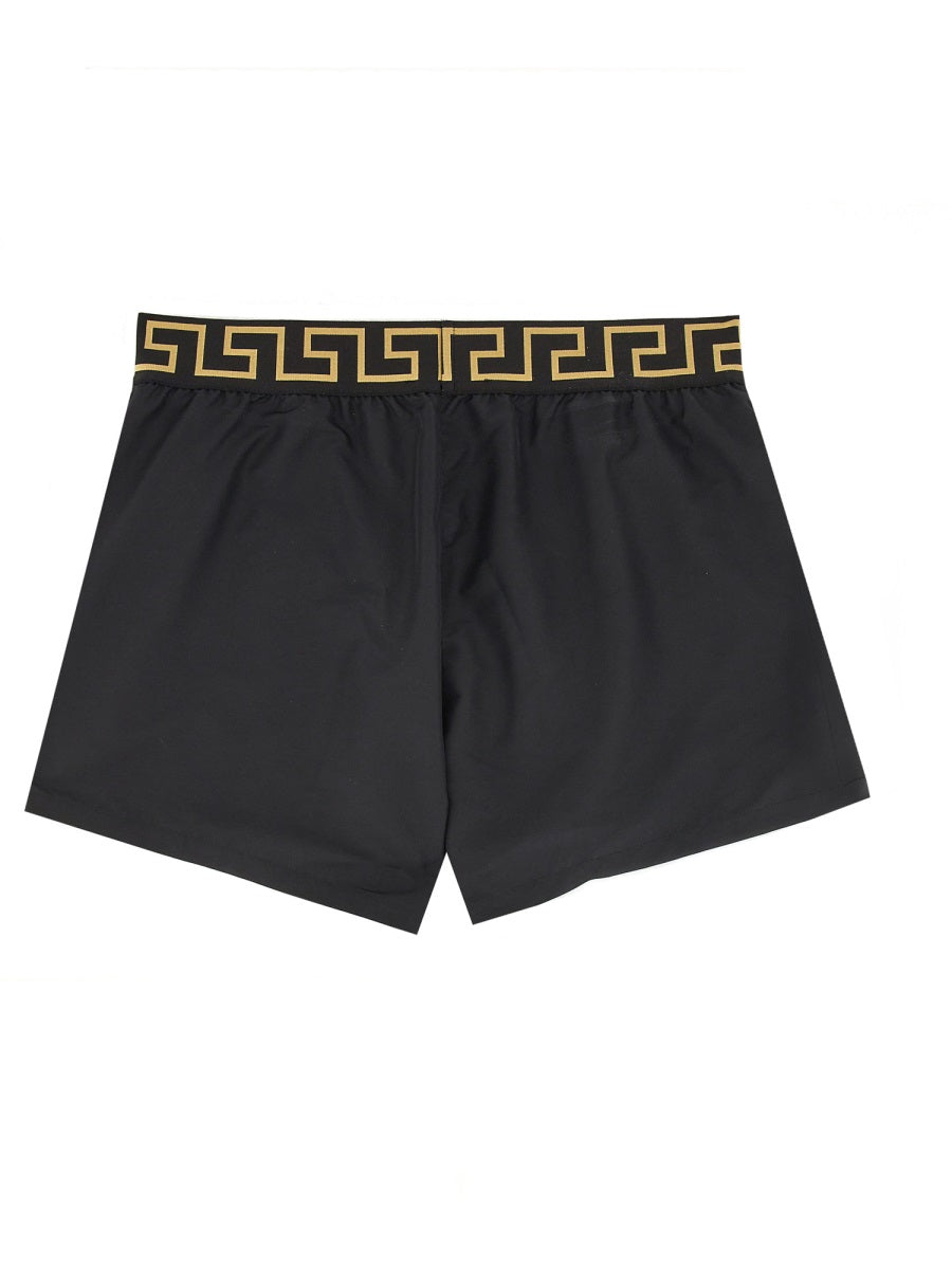 VERSACE Greek Edge Swim Shorts for Men