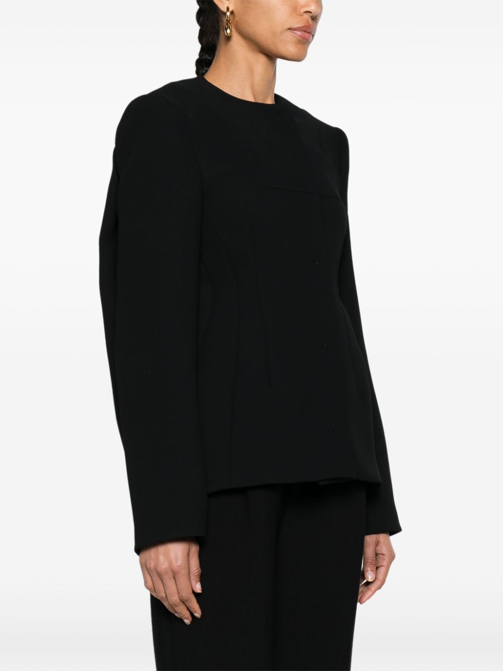 MAX MARA SPORTMAX Tailored Collarless Jacket