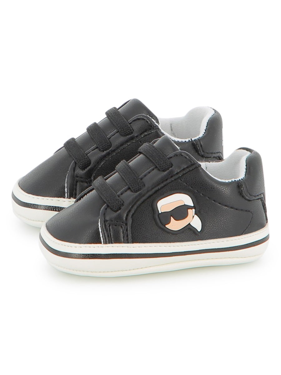 KARL LAGERFELD Mini Leather Sneakers for Baby