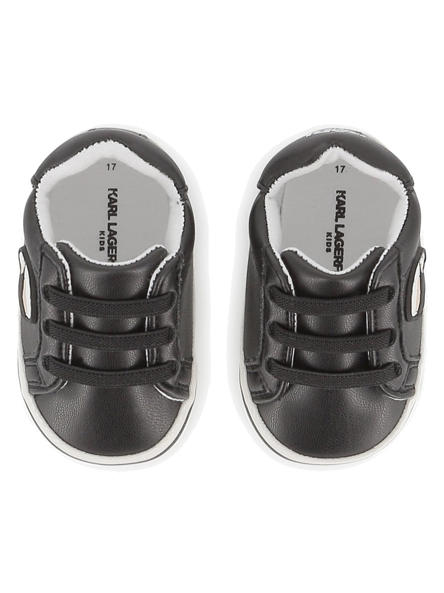 KARL LAGERFELD Mini Leather Sneakers for Baby