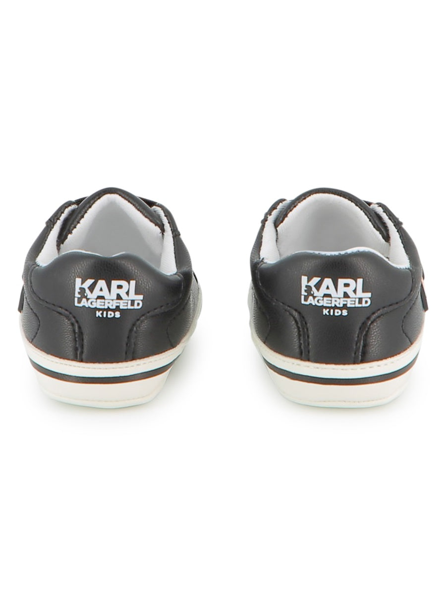 KARL LAGERFELD Mini Leather Sneakers for Baby