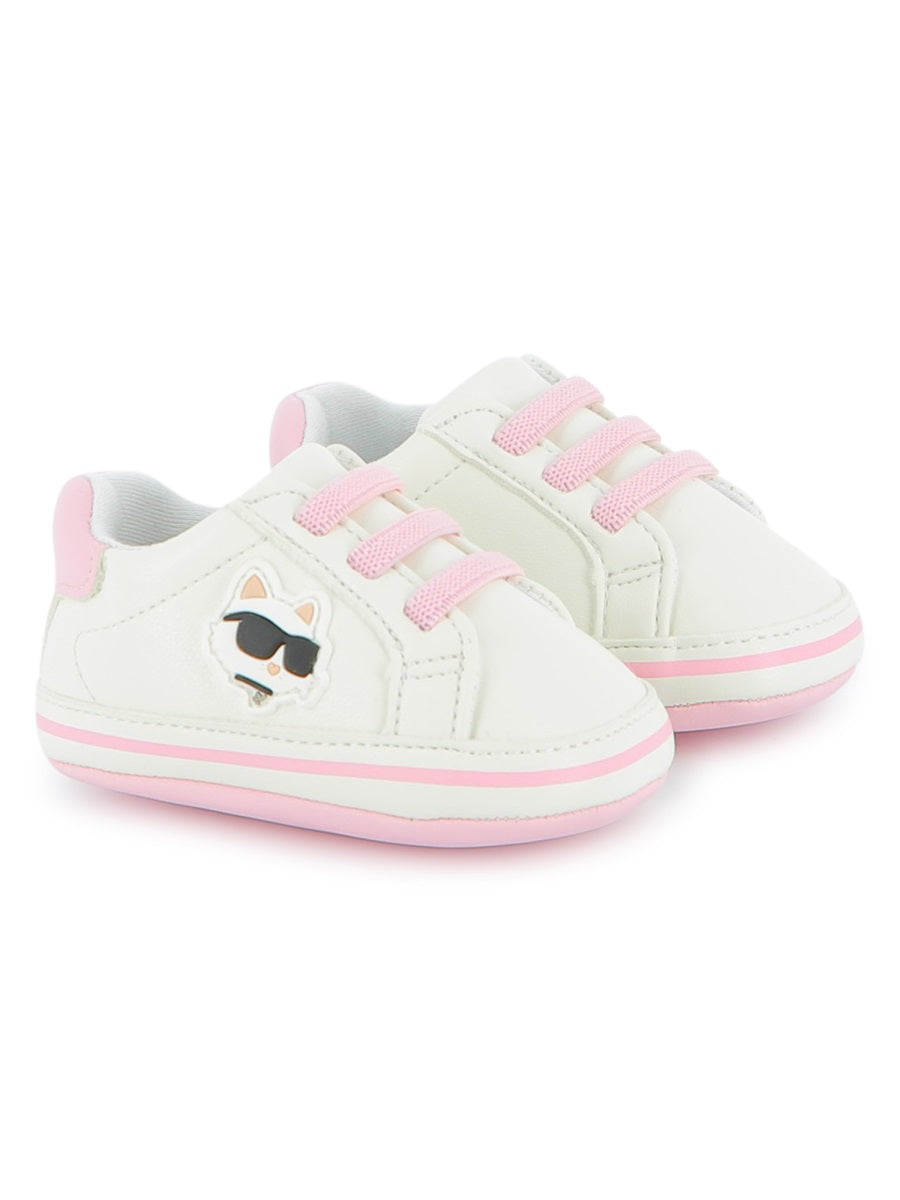 KARL LAGERFELD Unisex Mini Leather Sneakers