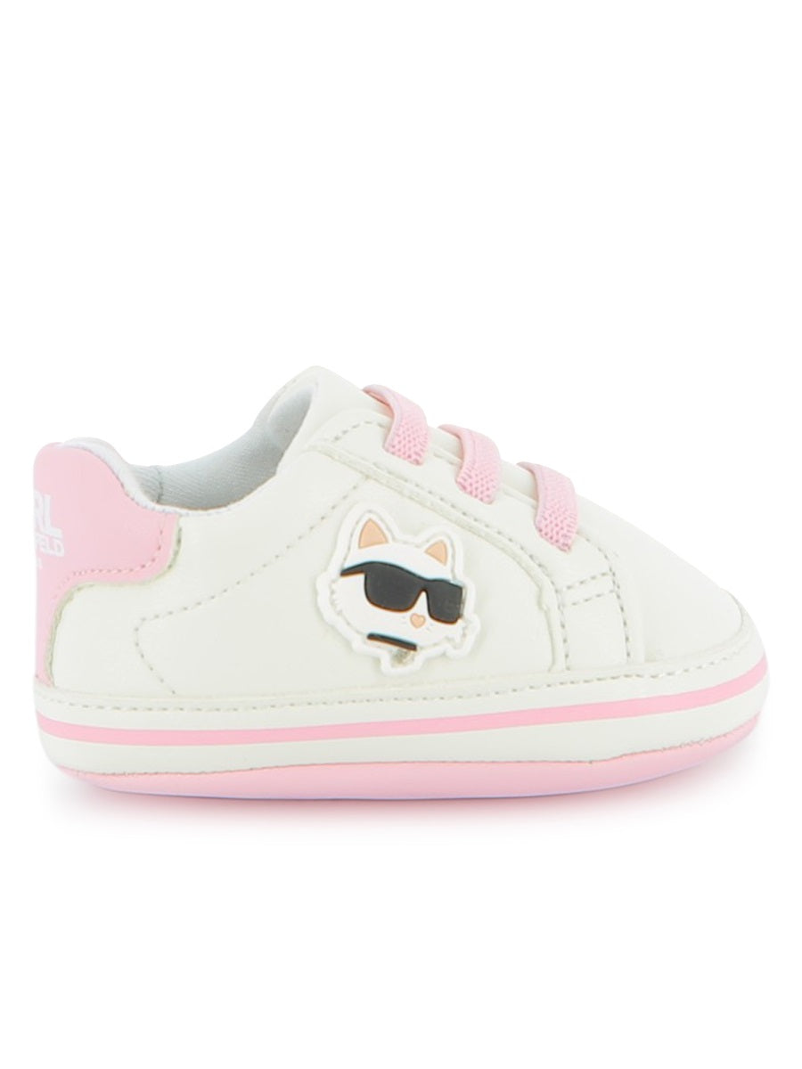 KARL LAGERFELD Unisex Mini Leather Sneakers