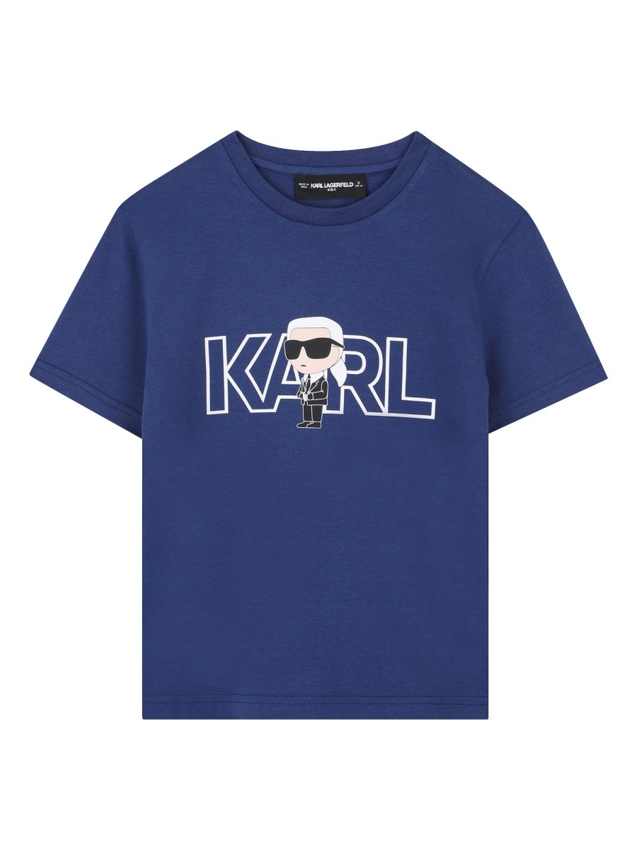KARL LAGERFELD Logo Tee for Boys