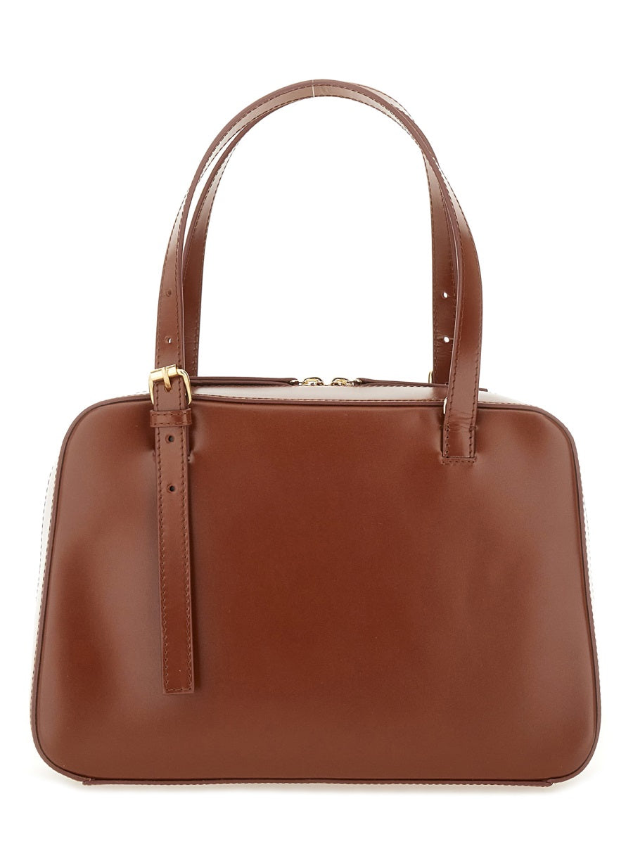 A.P.C. Mini Leather Box Handbag