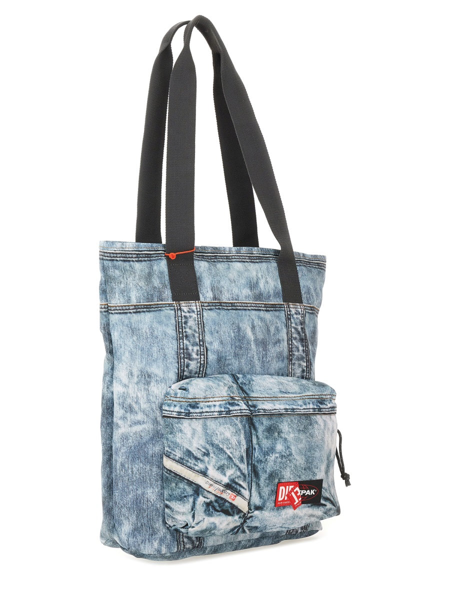 DIESEL X EASTPAK Mini Denim Tote Handbag