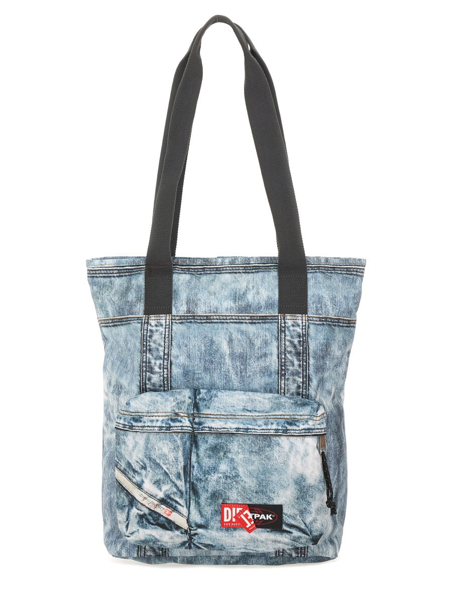 DIESEL X EASTPAK Mini Denim Tote Handbag