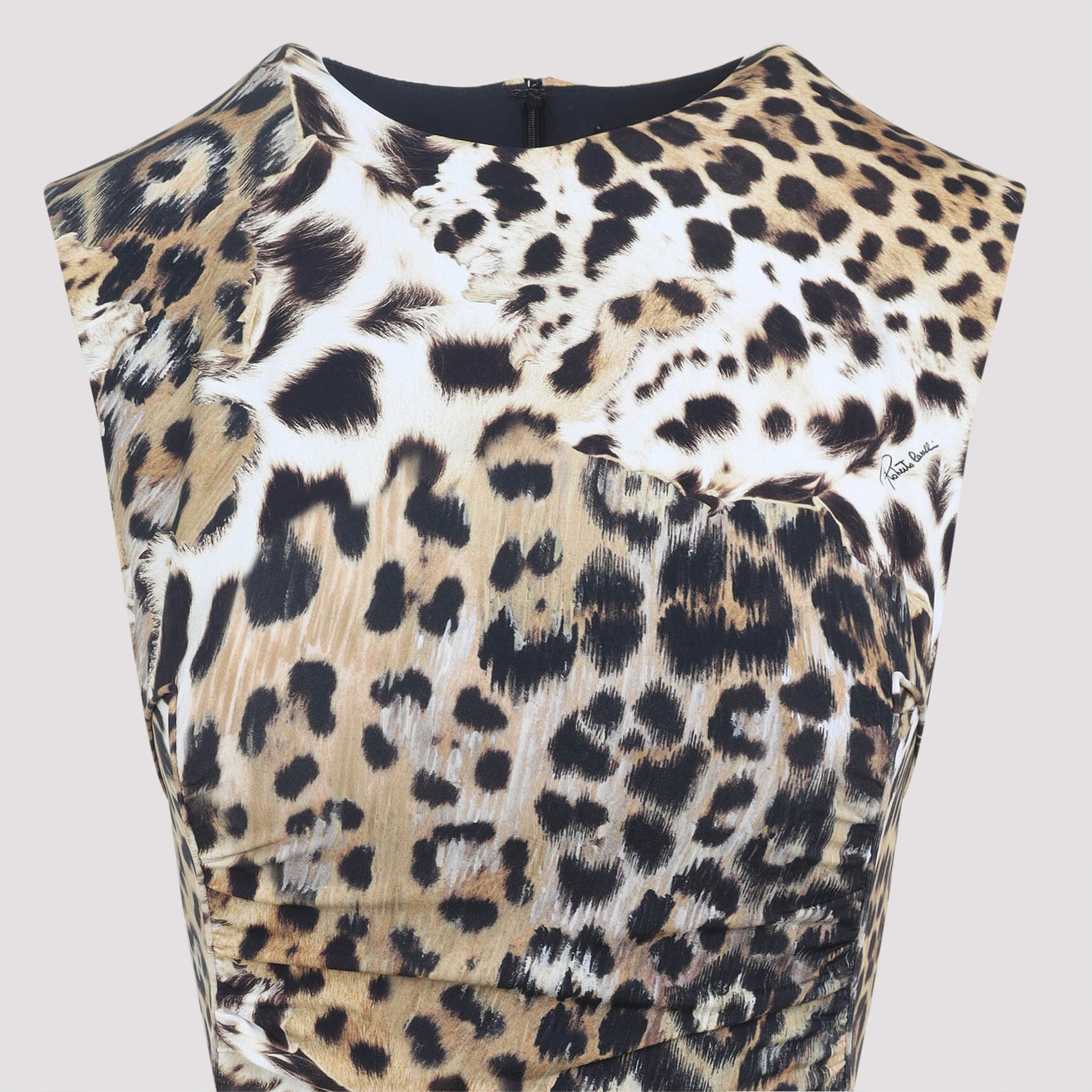 ROBERTO CAVALLI Jaguar Skin Midi Dress for Men