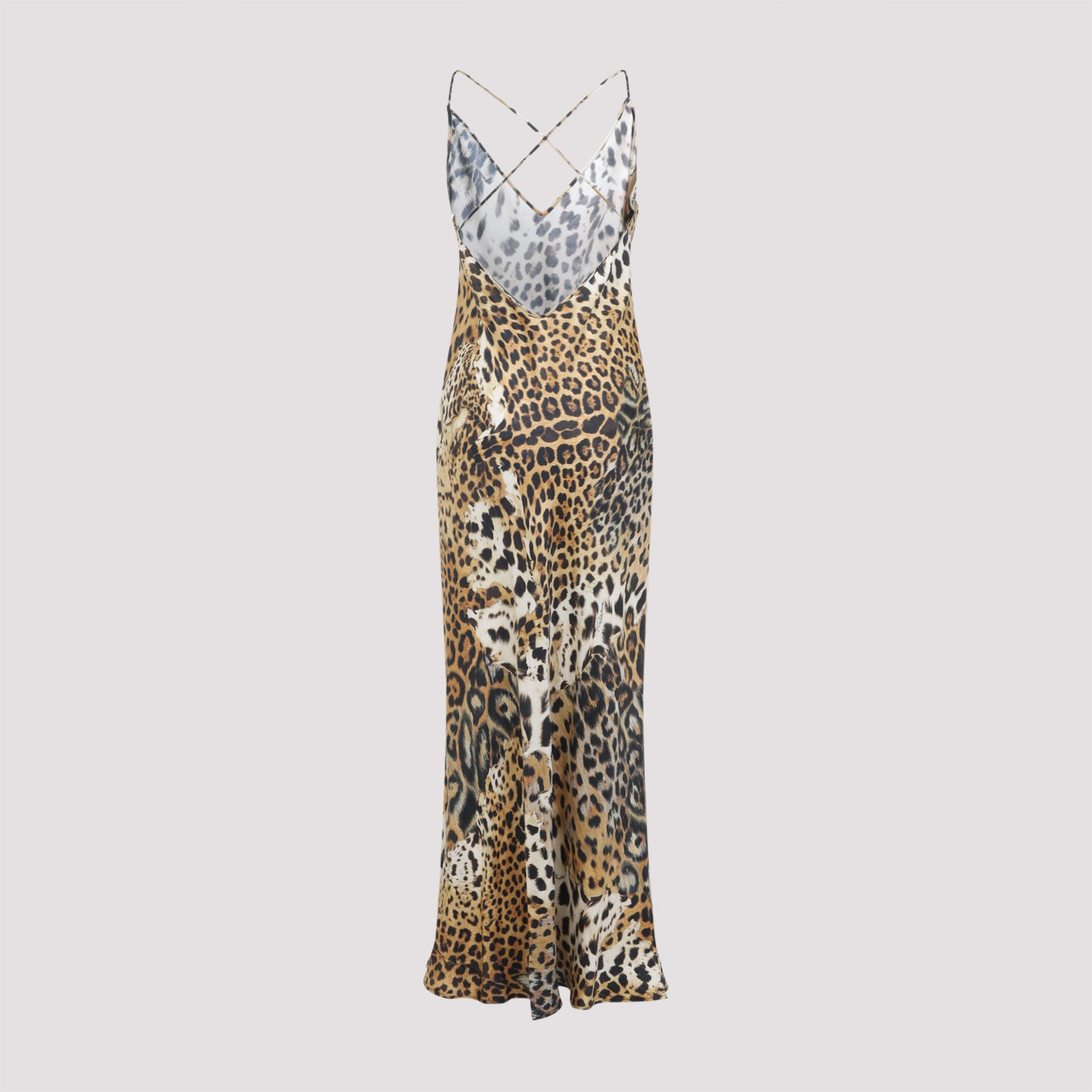 ROBERTO CAVALLI Jaguar Skin Mini Dress for Men