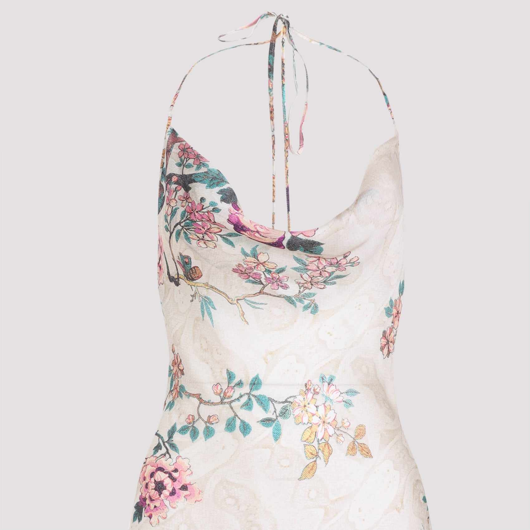 ROBERTO CAVALLI Stylish Men's Silk Dress for FW25