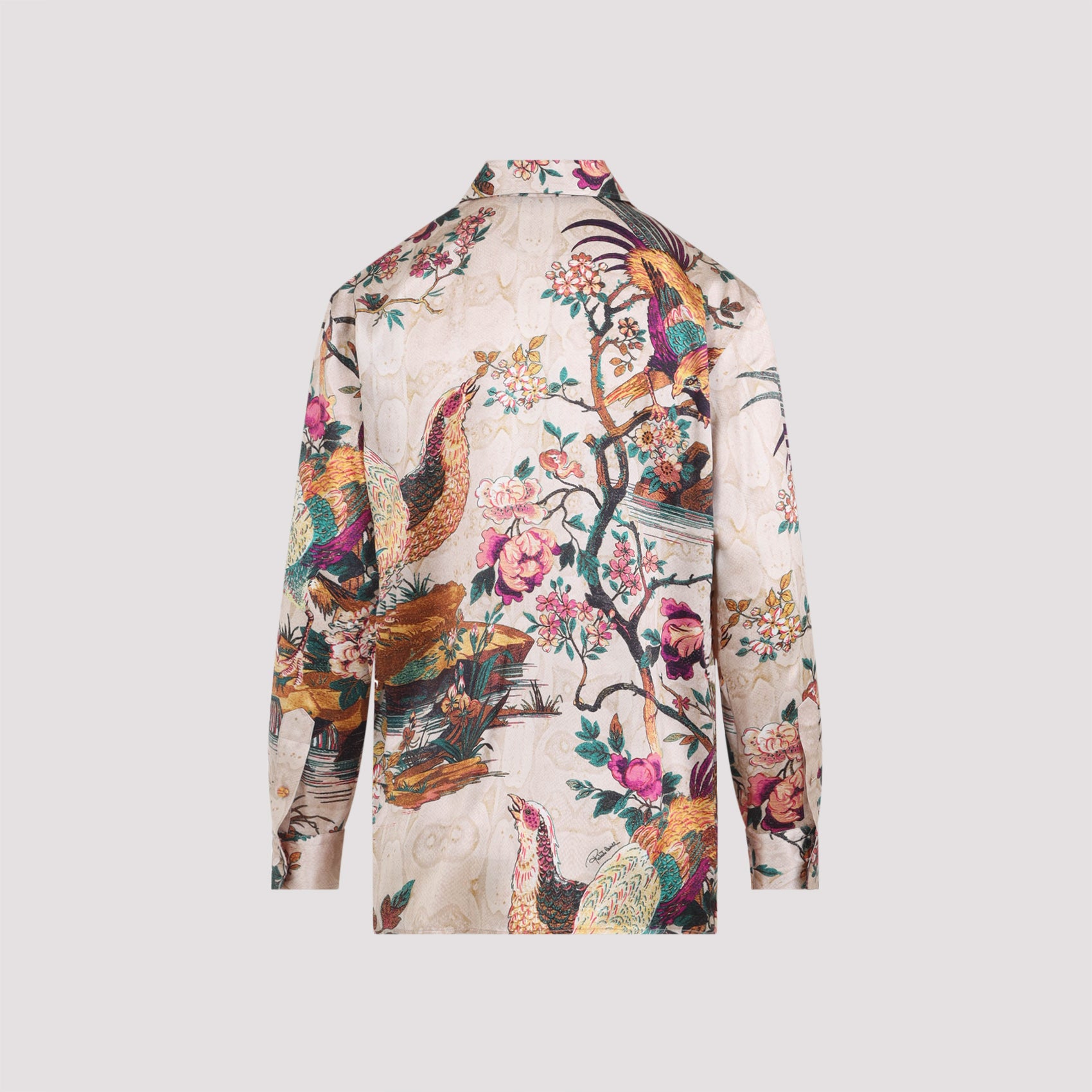 ROBERTO CAVALLI Luxury Silk Shirt for Men