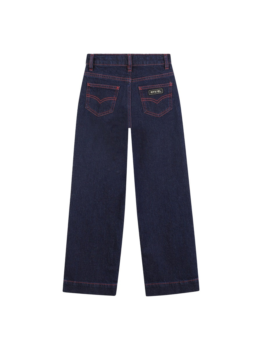 SONIA RYKIEL Mini Denim Trousers for Girls