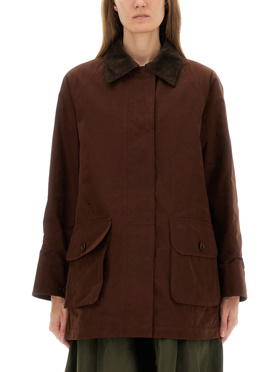 ASPESI Women's Cotton Blend Canvas Jacket - Size 40