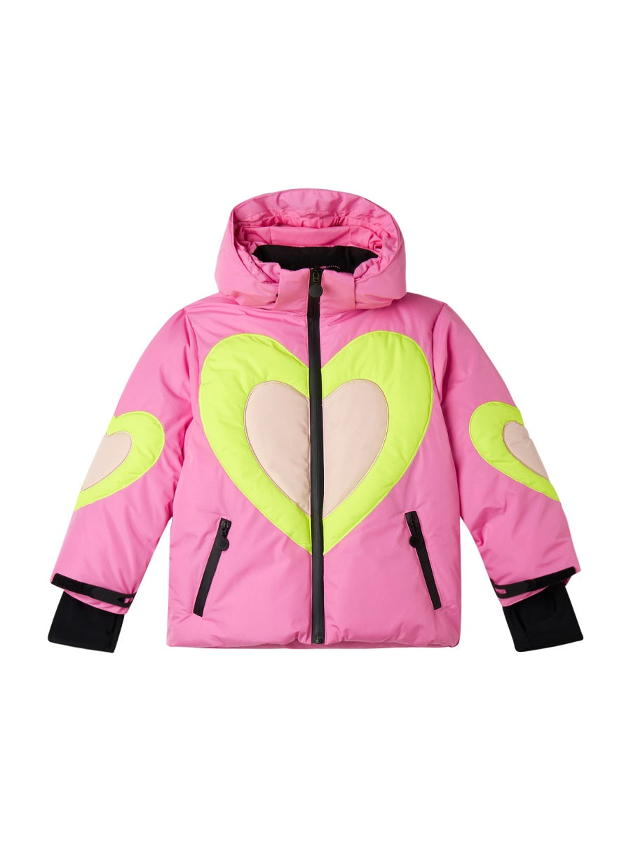 STELLA McCARTNEY Mini Hearts Unisex Ski Jacket for Kids