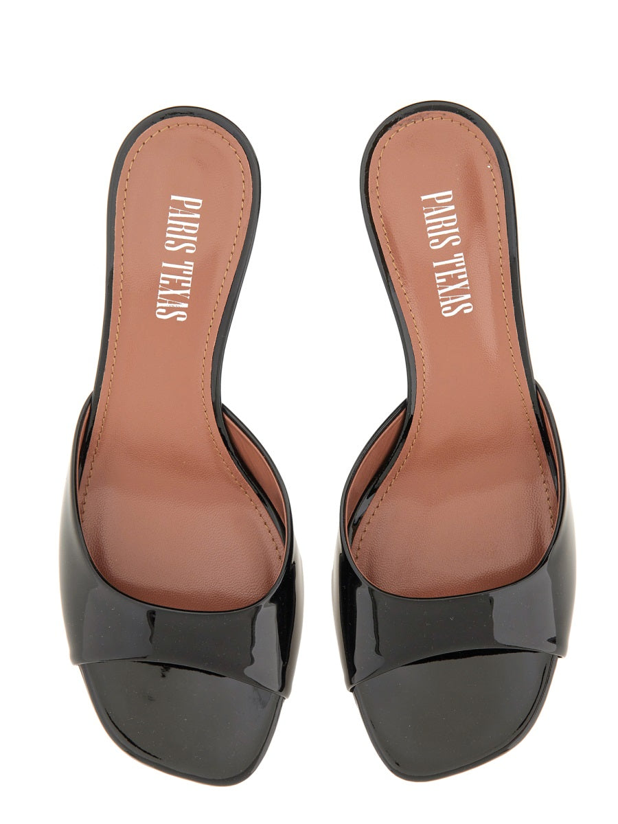 PARIS TEXAS Stylish Leather Sandals "LARA"