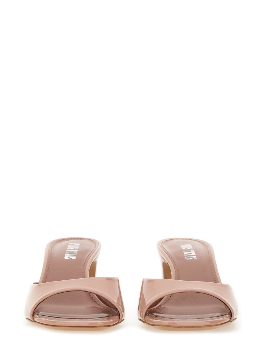 PARIS TEXAS Lara Leather Sandals