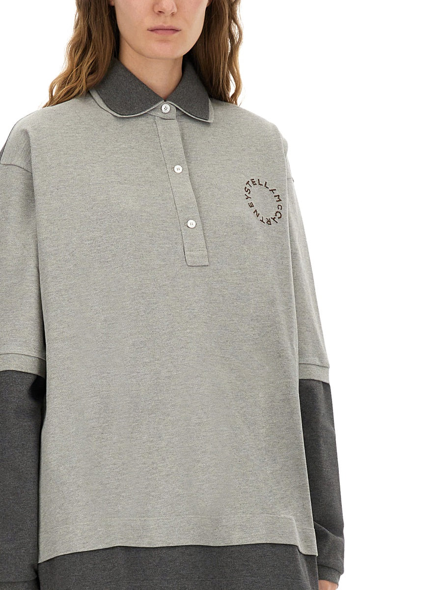 STELLA McCARTNEY Oversized Polo Shirt - Size S