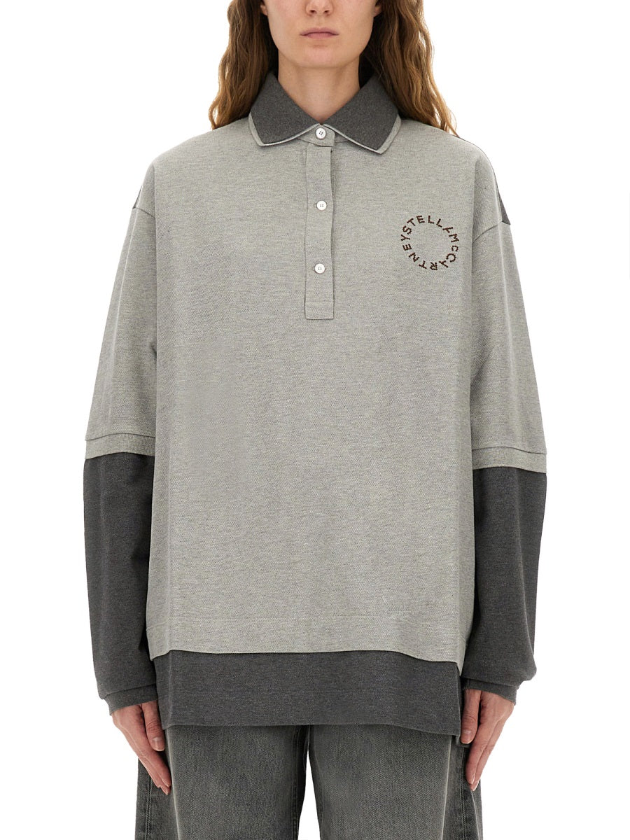 STELLA McCARTNEY Oversized Polo Shirt - Size S