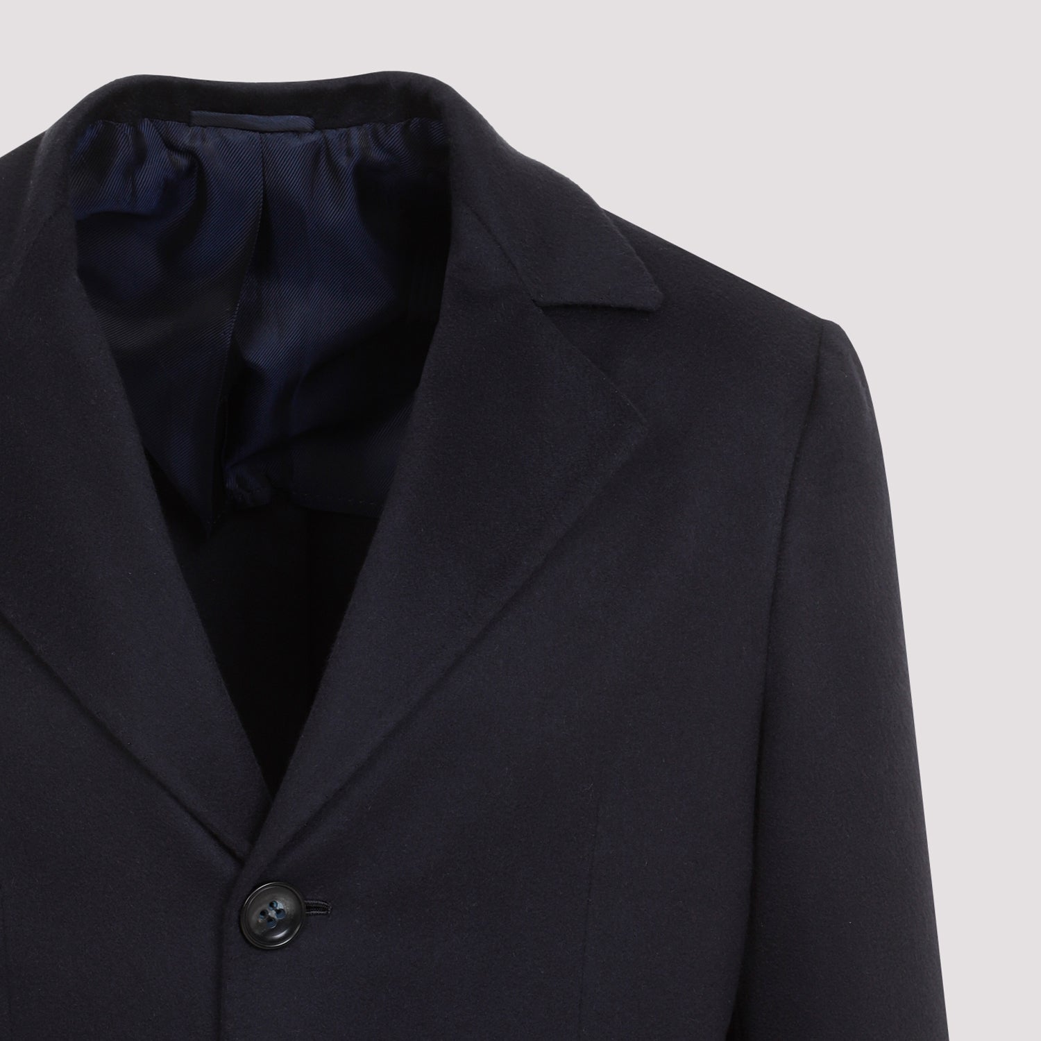 KITON Luca Caban Jacket - Men's Double Breasted Peacoat