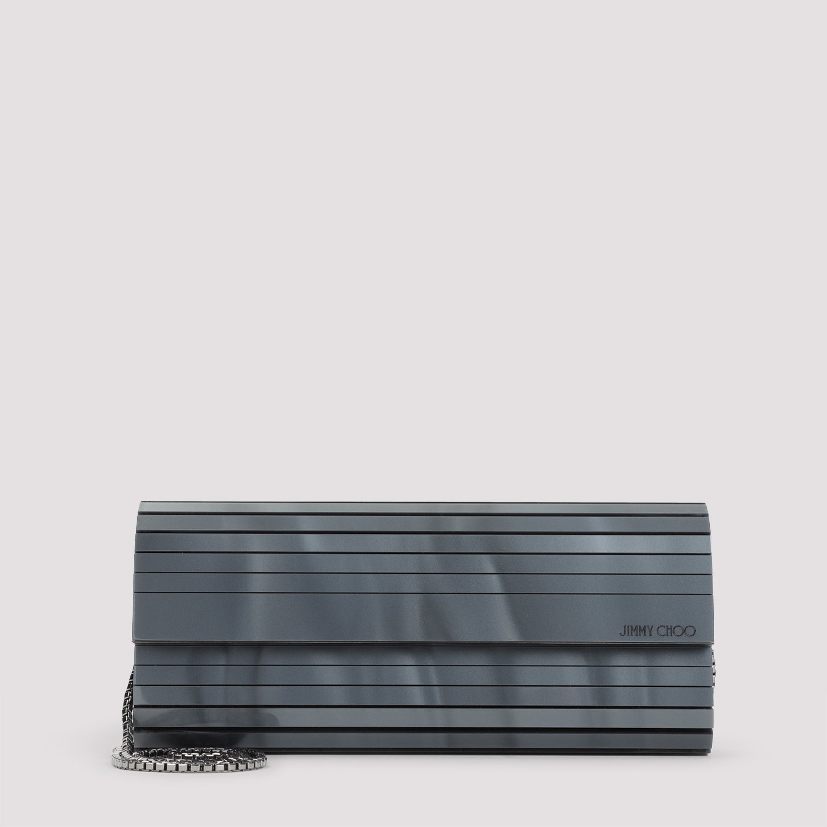 JIMMY CHOO Mini Sweetie Clutch with Pearl Accents - 24cm x 10cm x 5cm