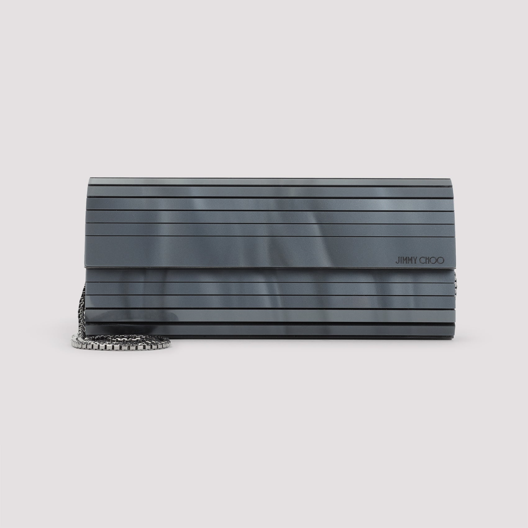 JIMMY CHOO Mini Sweetie Clutch with Pearl Accents - 24cm x 10cm x 5cm