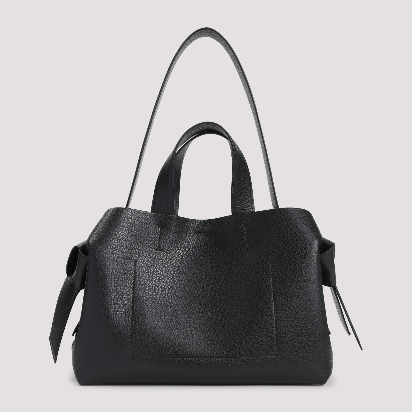 ACNE STUDIOS Handcrafted Grained Leather Handbag - 35cm x 26cm x 15cm