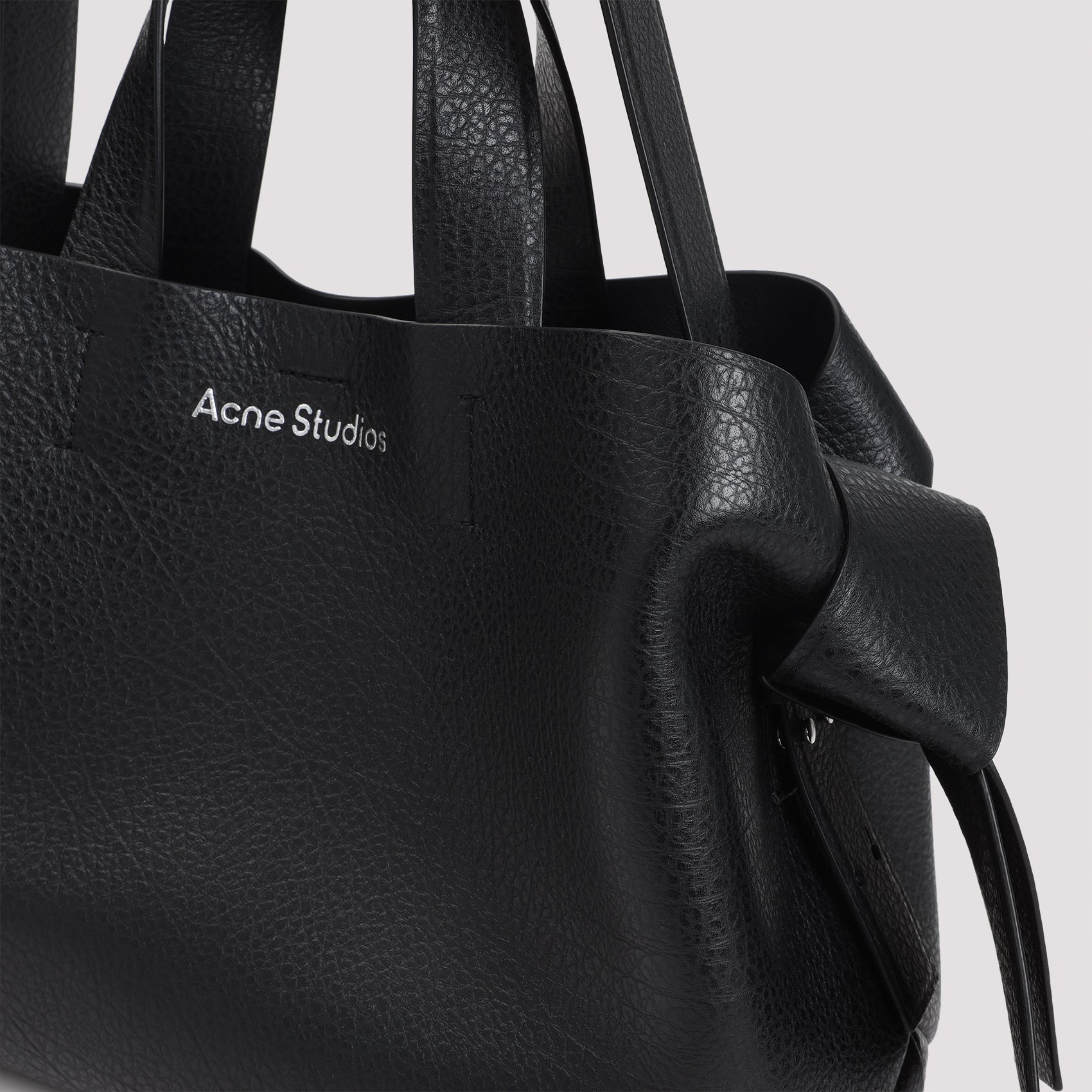 ACNE STUDIOS Handcrafted Grained Leather Handbag - 35cm x 26cm x 15cm