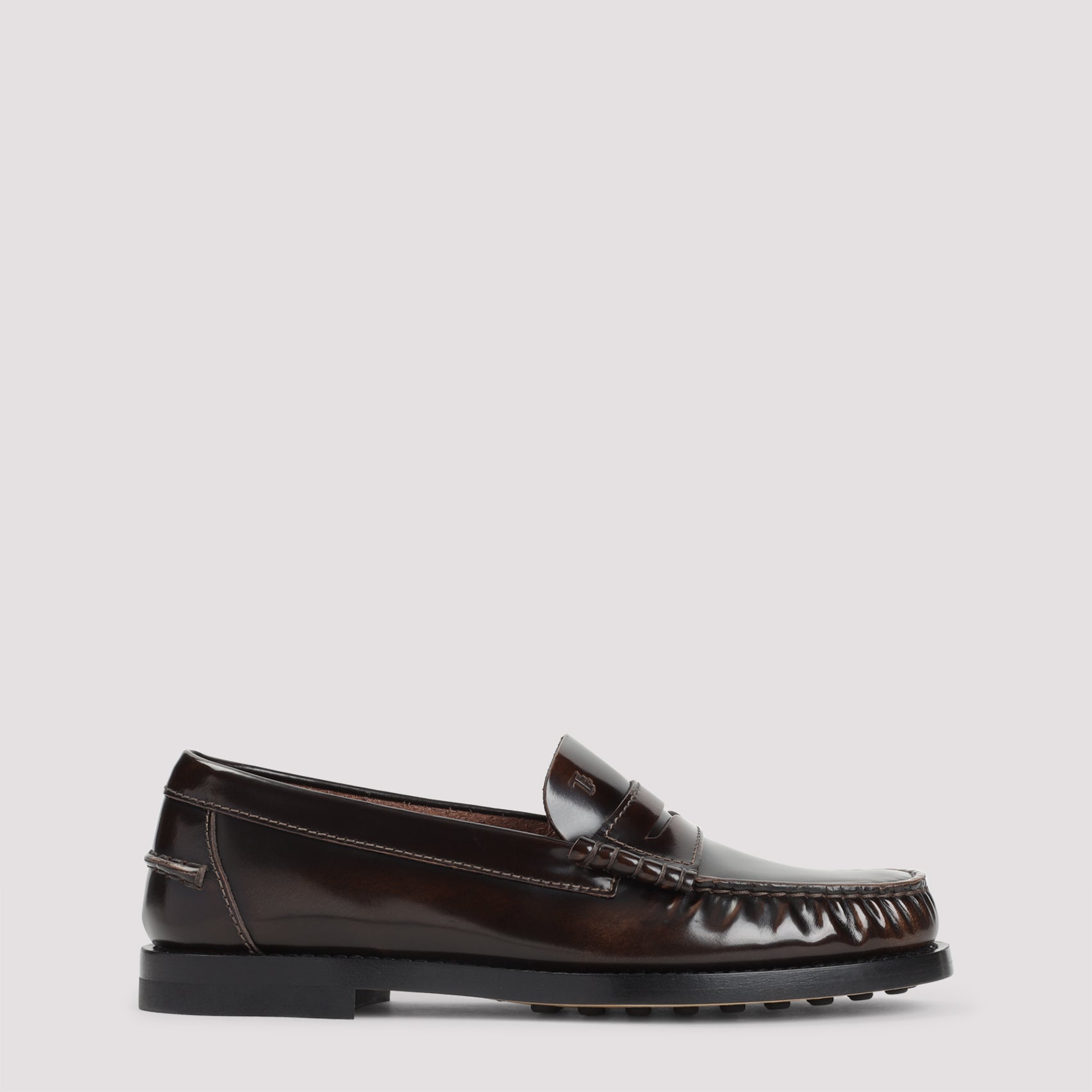 TOD`S 100% Leather Loafers for Men