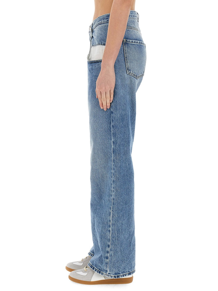 MAISON MARGIELA Straight Fit Women's Jeans - FW25 Collection