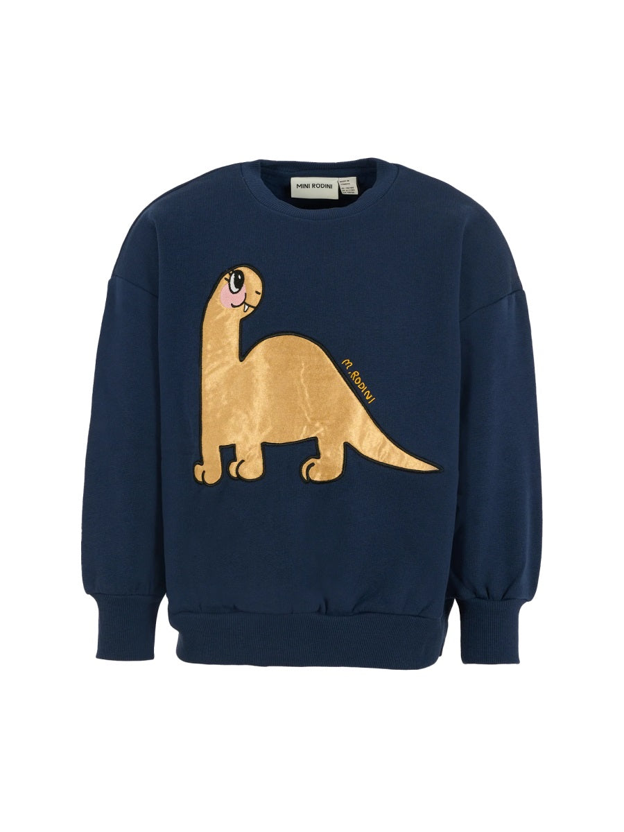 MINI RODINI Mini Brontosaurus Sweatshirt for Boys
