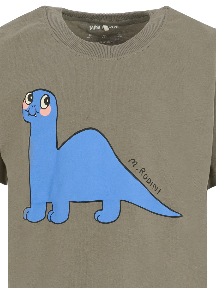MINI RODINI Mini Dinosaur Adventure T-Shirt for Boys