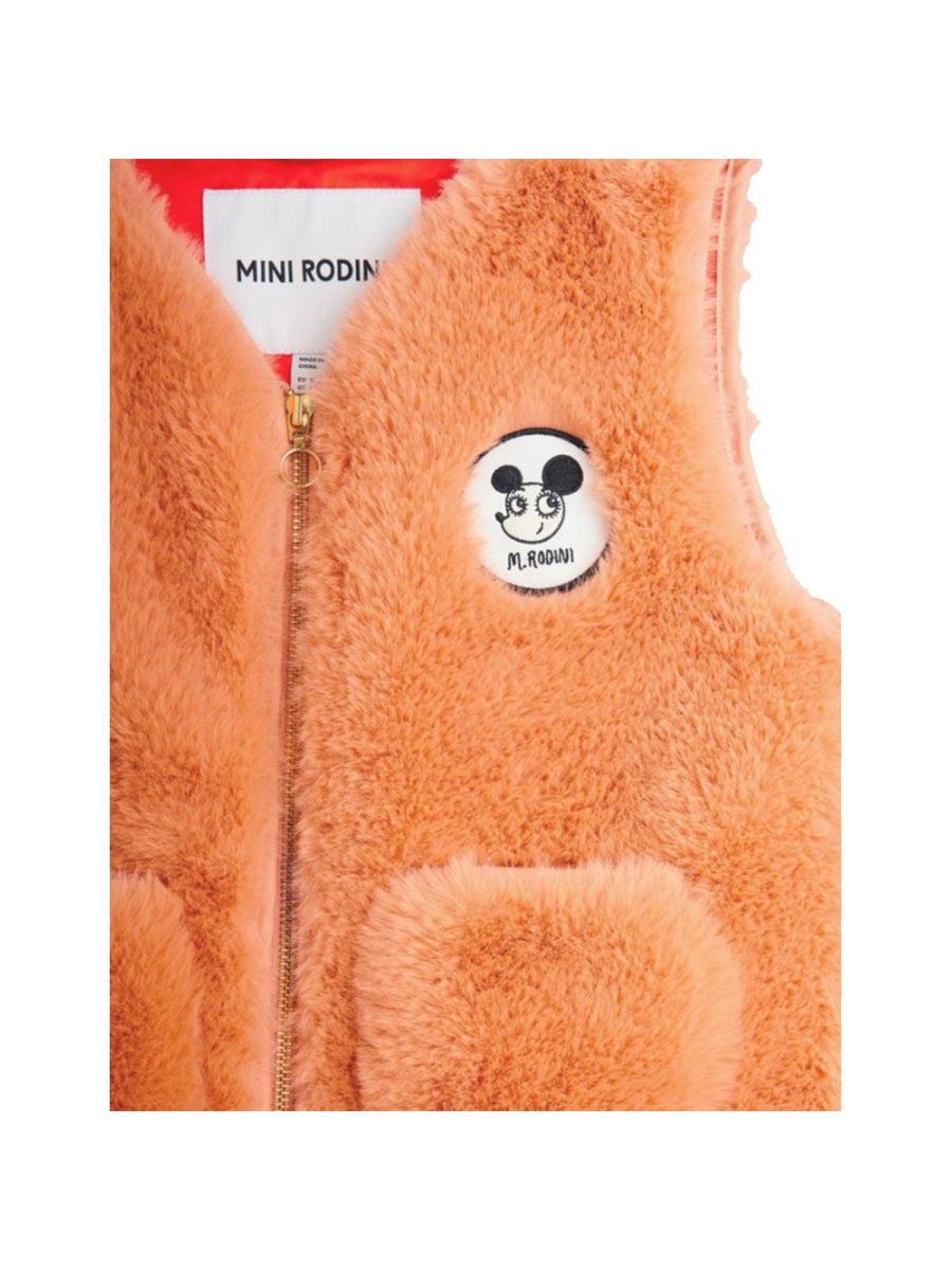 MINI RODINI Girls' Mini Vest for FW25