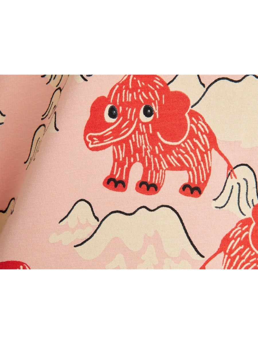 MINI RODINI Mini Elephant T-Shirt for Girls - FW25