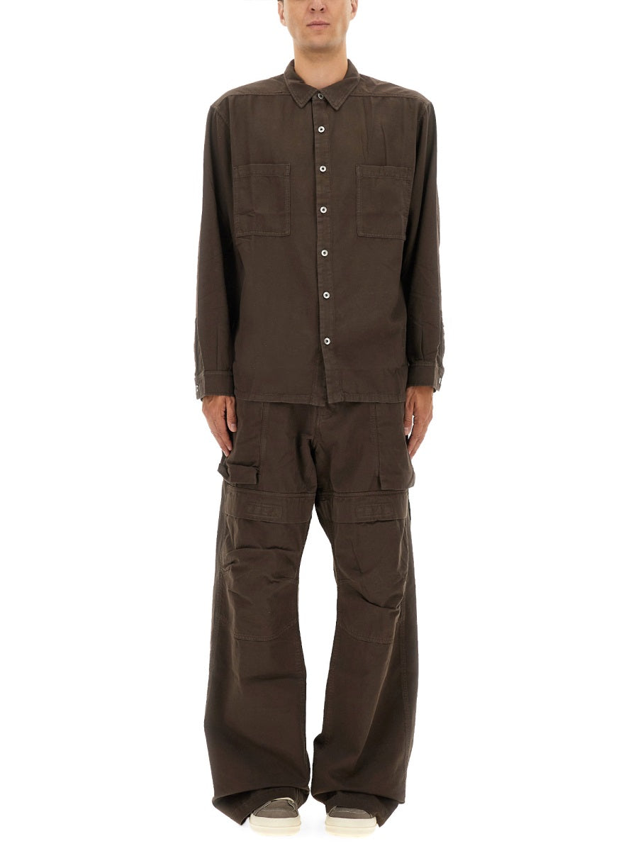 RICK OWENS DRKSHDW Jumbo Outershirt - Size L