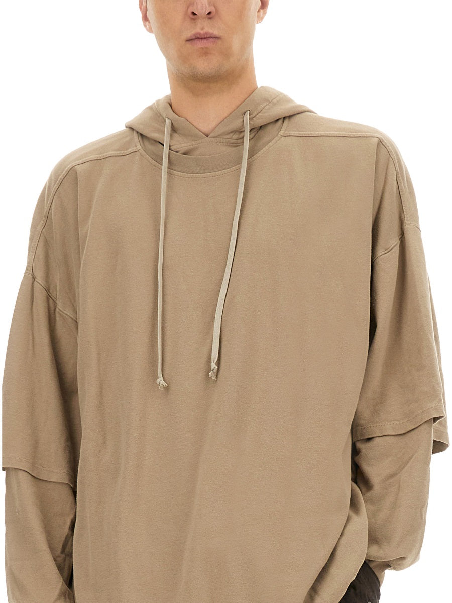 RICK OWENS DRKSHDW Men's Tommy Hustler Hoodie - FW25 Edition