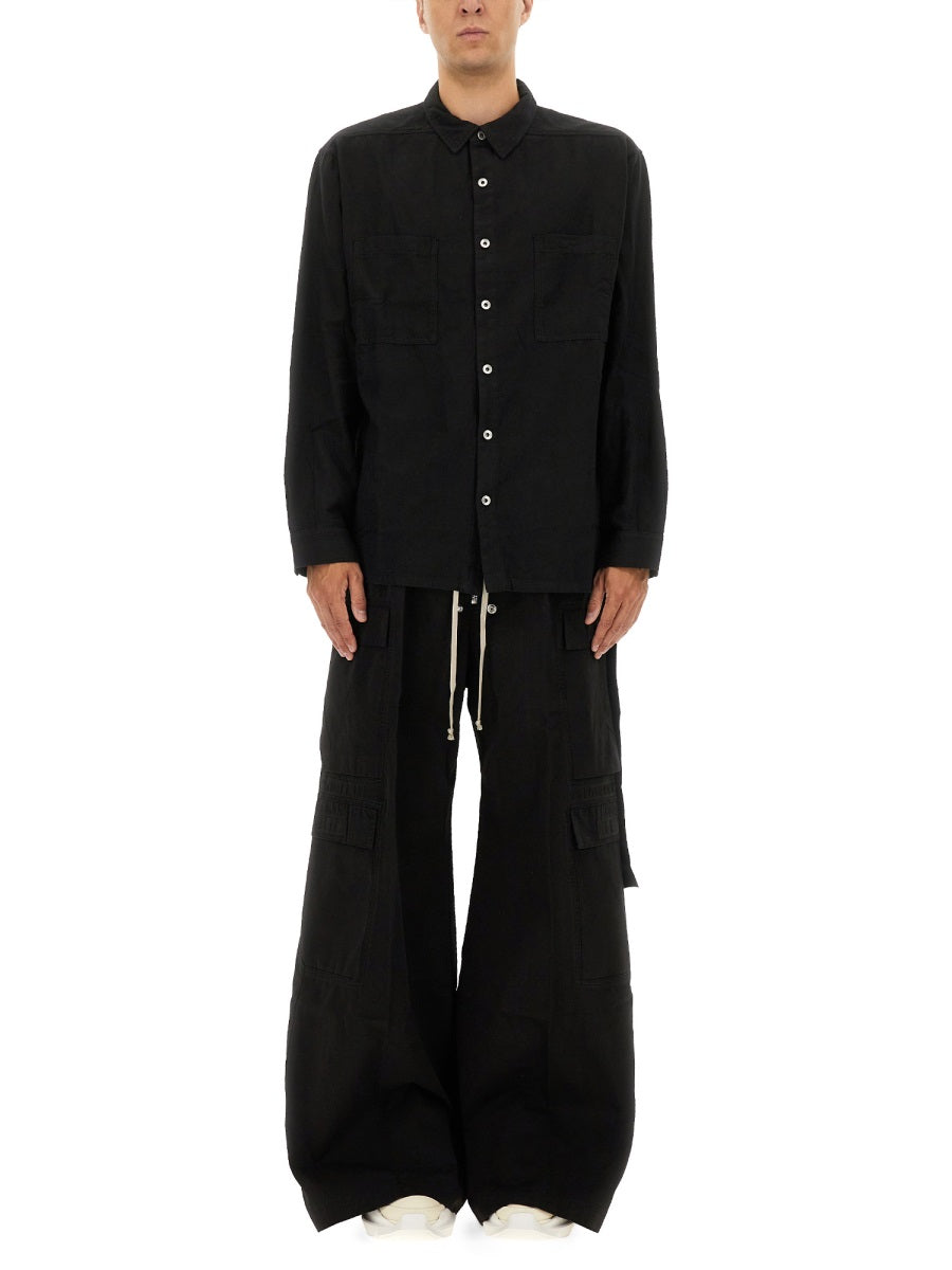 RICK OWENS DRKSHDW Jumbo Outershirt - Size L