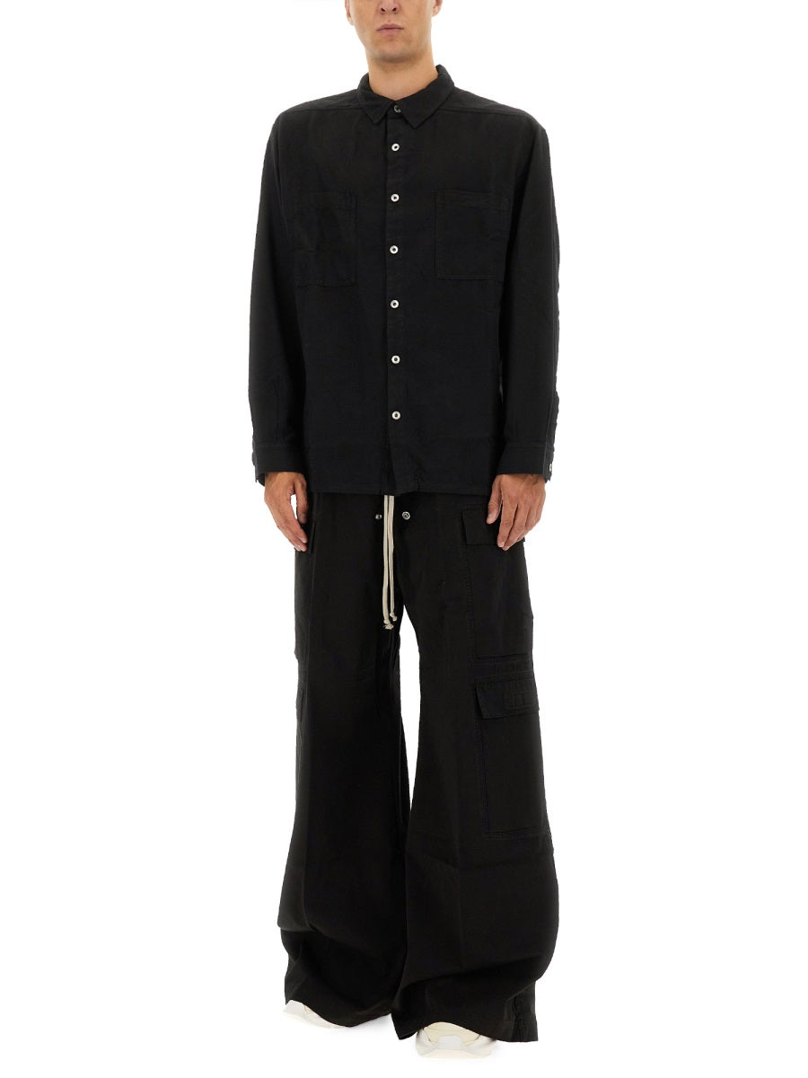 RICK OWENS DRKSHDW Jumbo Outershirt - Size L