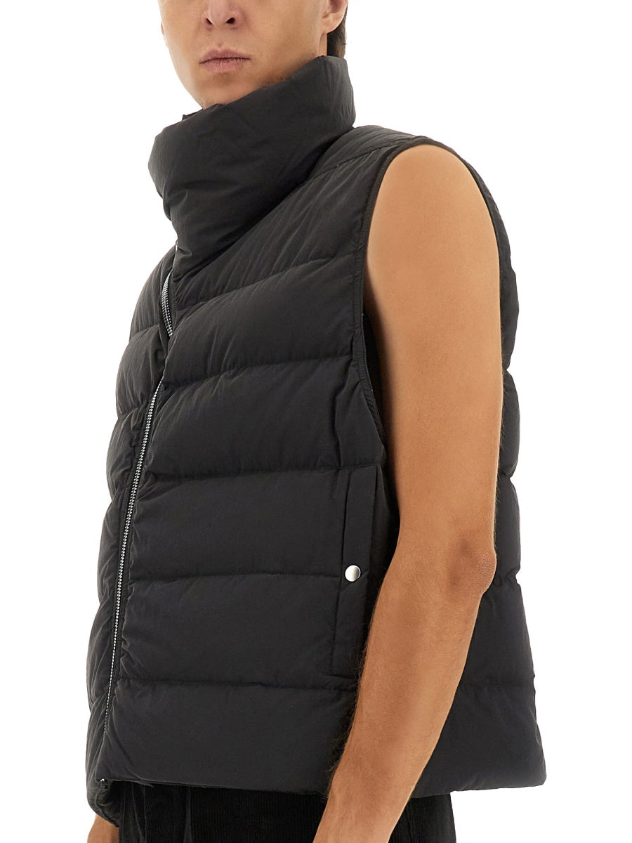 RICK OWENS Sleeveless Down Jacket - Flight - Size L