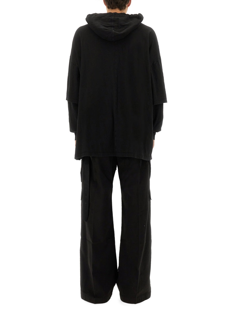 RICK OWENS DRKSHDW Hustler Hoodie for Men