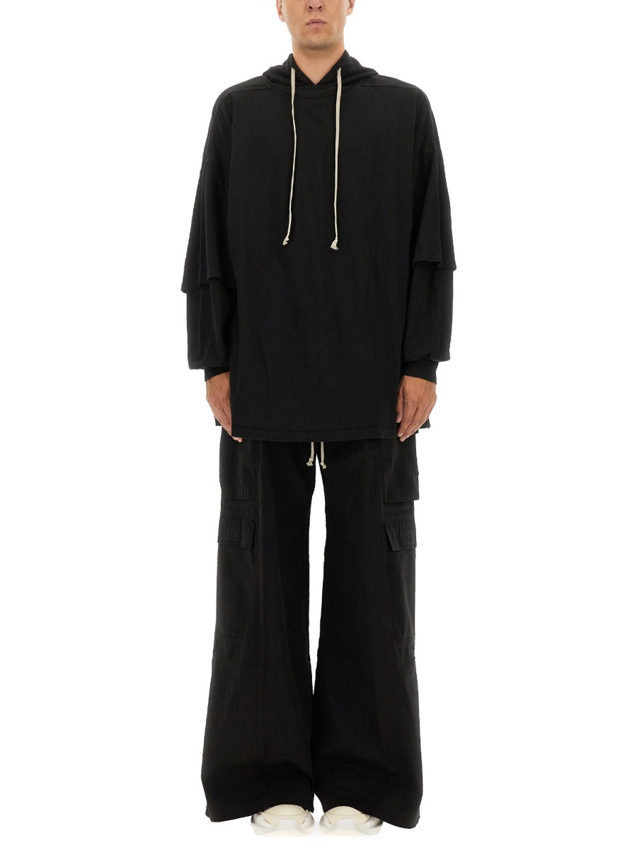 RICK OWENS DRKSHDW Hustler Hoodie for Men